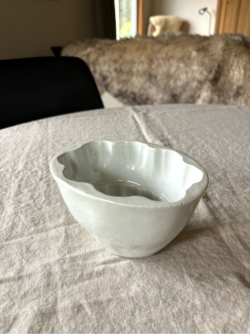 Antique Ironstone Pudding Mold